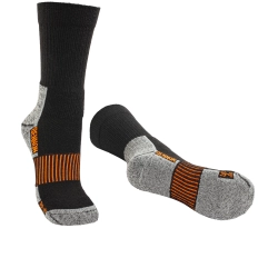 BENNON MERINO TREK SOCK BLACK/GREY