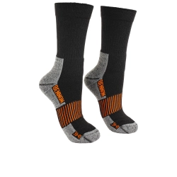 BENNON MERINO TREK SOCK BLACK/GREY